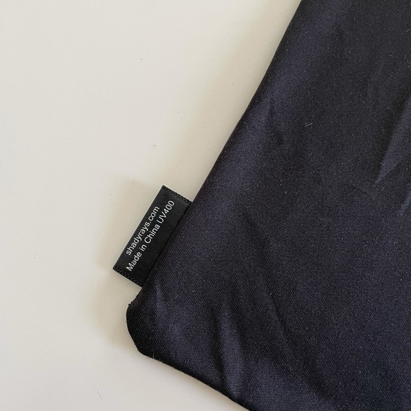 Shady Rays Sunglasses Black Scrunch Pouch Dust Bag - Picture 5 of 9